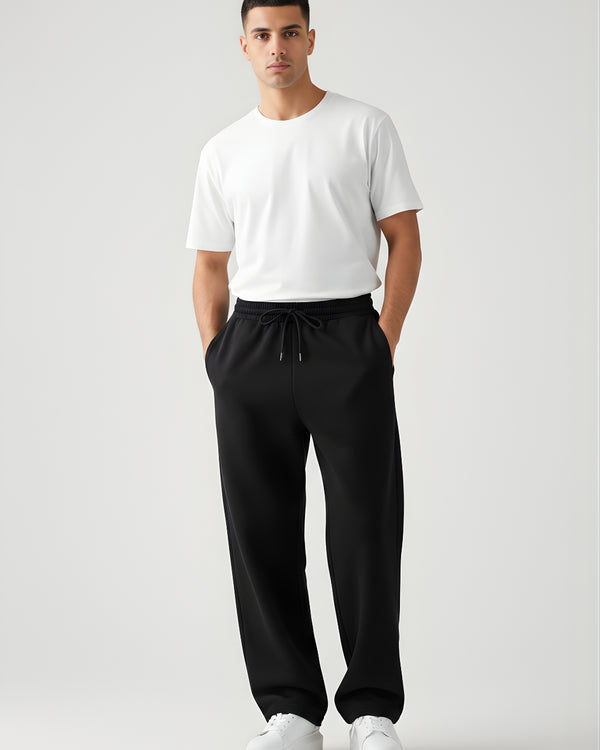 Imported Oversized (BLACK) Plain Trouser